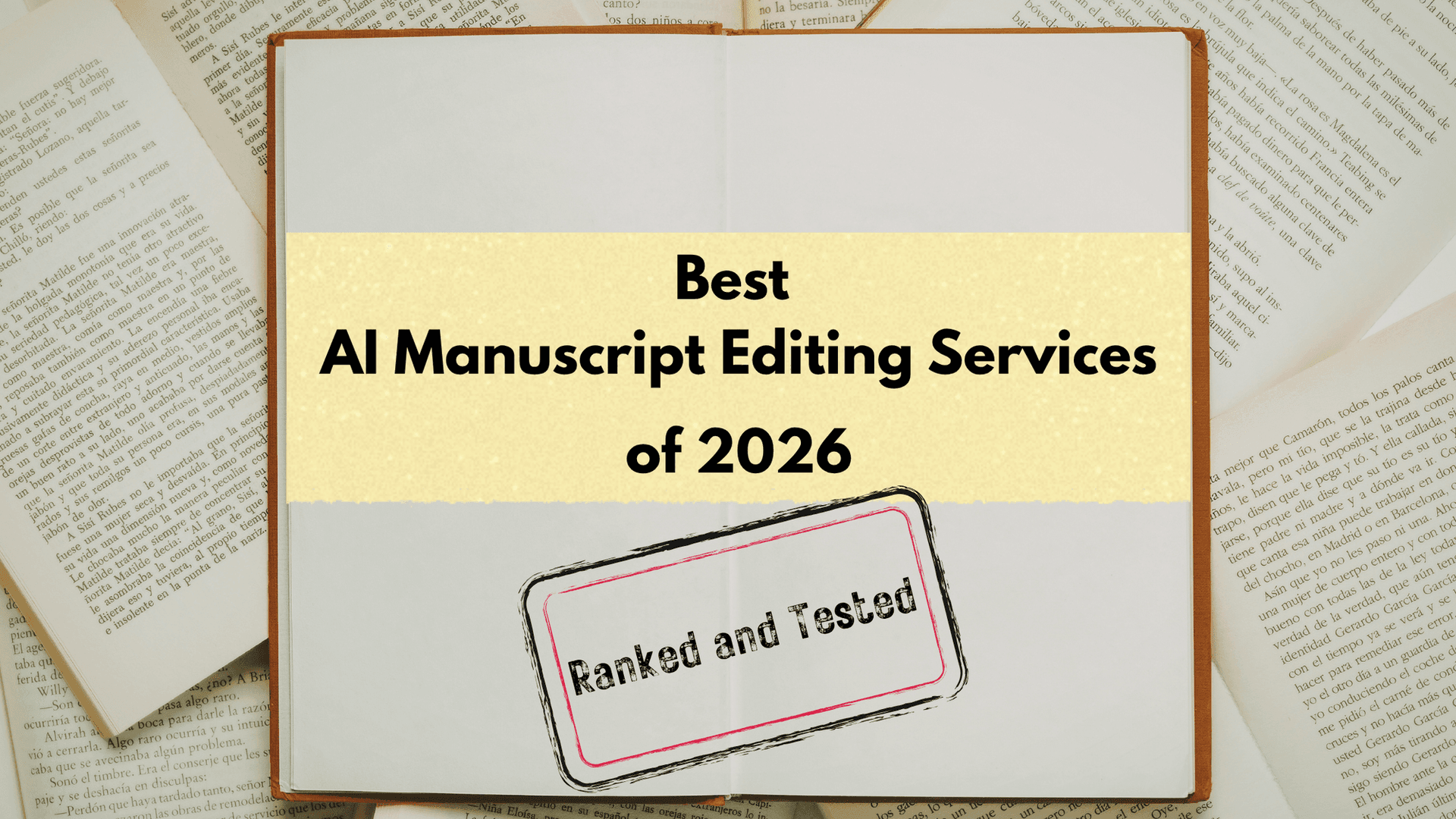 5 Best AI Manuscript Editing Services in 2026 (Ranked & Reviewed)