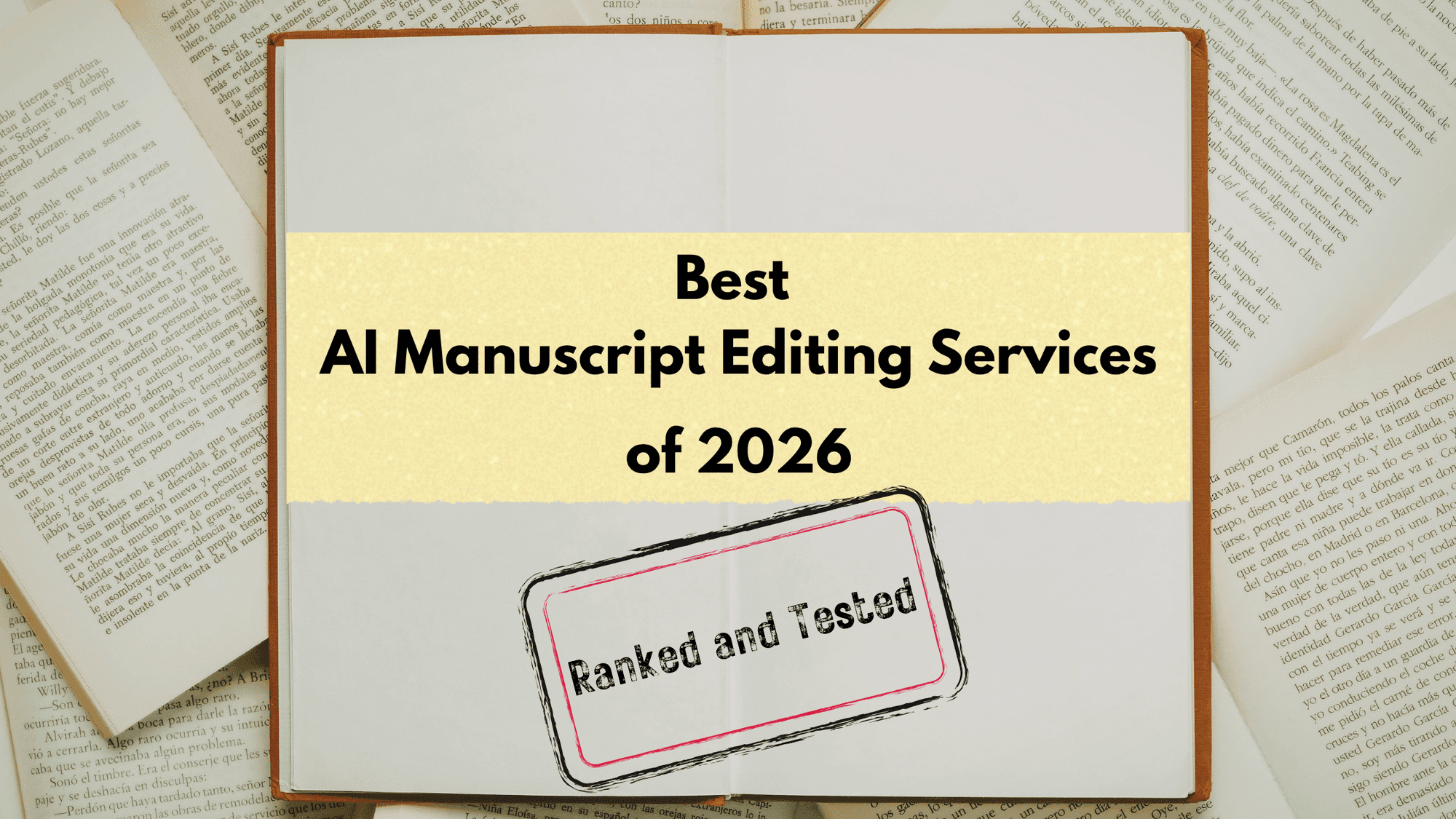 5 Best AI Manuscript Editing Services in 2026 (Ranked & Reviewed)