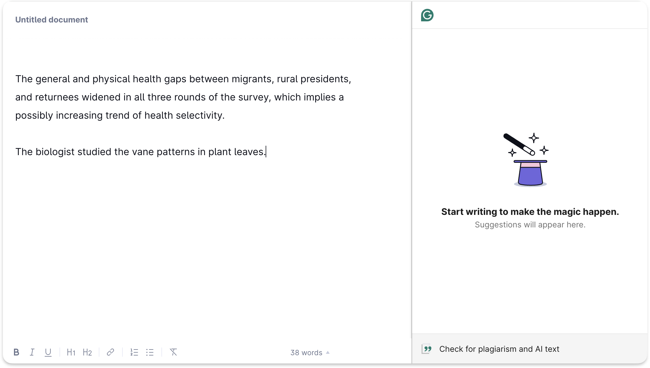 Grammarly Screenshot