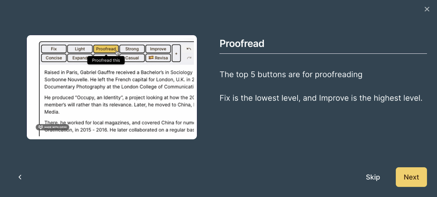 editGPT Proofreading 1