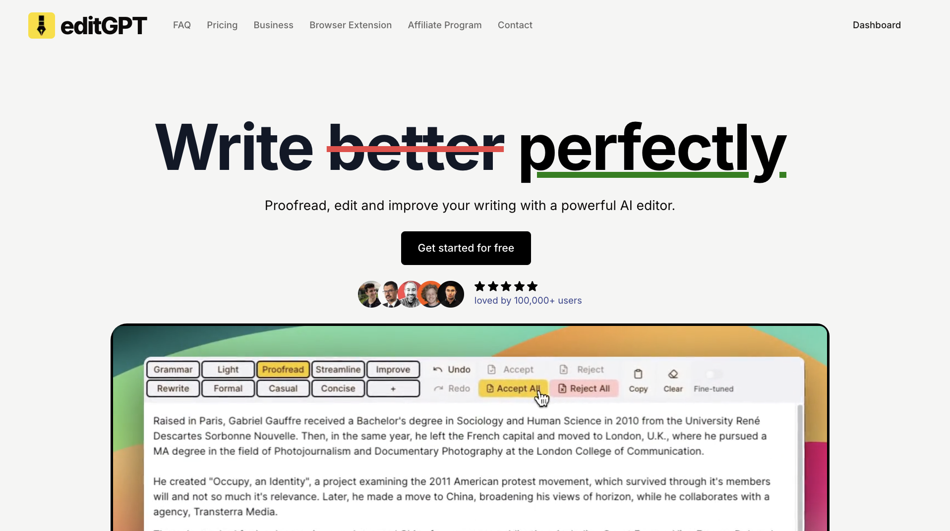 chatgpt for english writing free